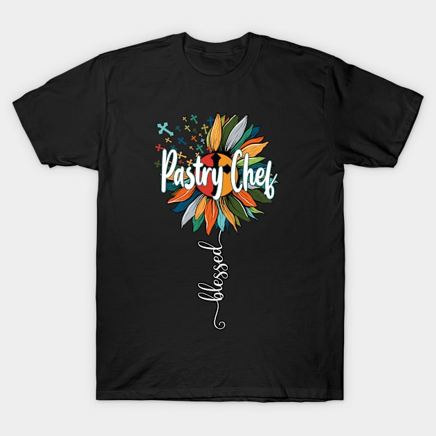 Blessed Pastry Chef T-Shirt by Brande